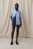 BLANCA Womens Micola Shortsleeve Shirt - Blue, WOMENS TOPS & SHIRTS, BLANCA, Elwood 101