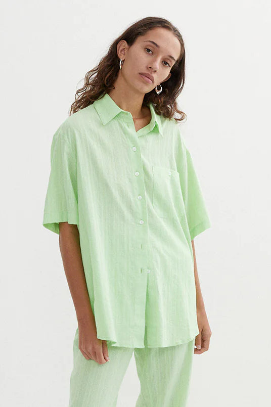 BLANCA Womens Primrose Shirt - Green, WOMENS TOPS & SHIRTS, BLANCA, Elwood 101