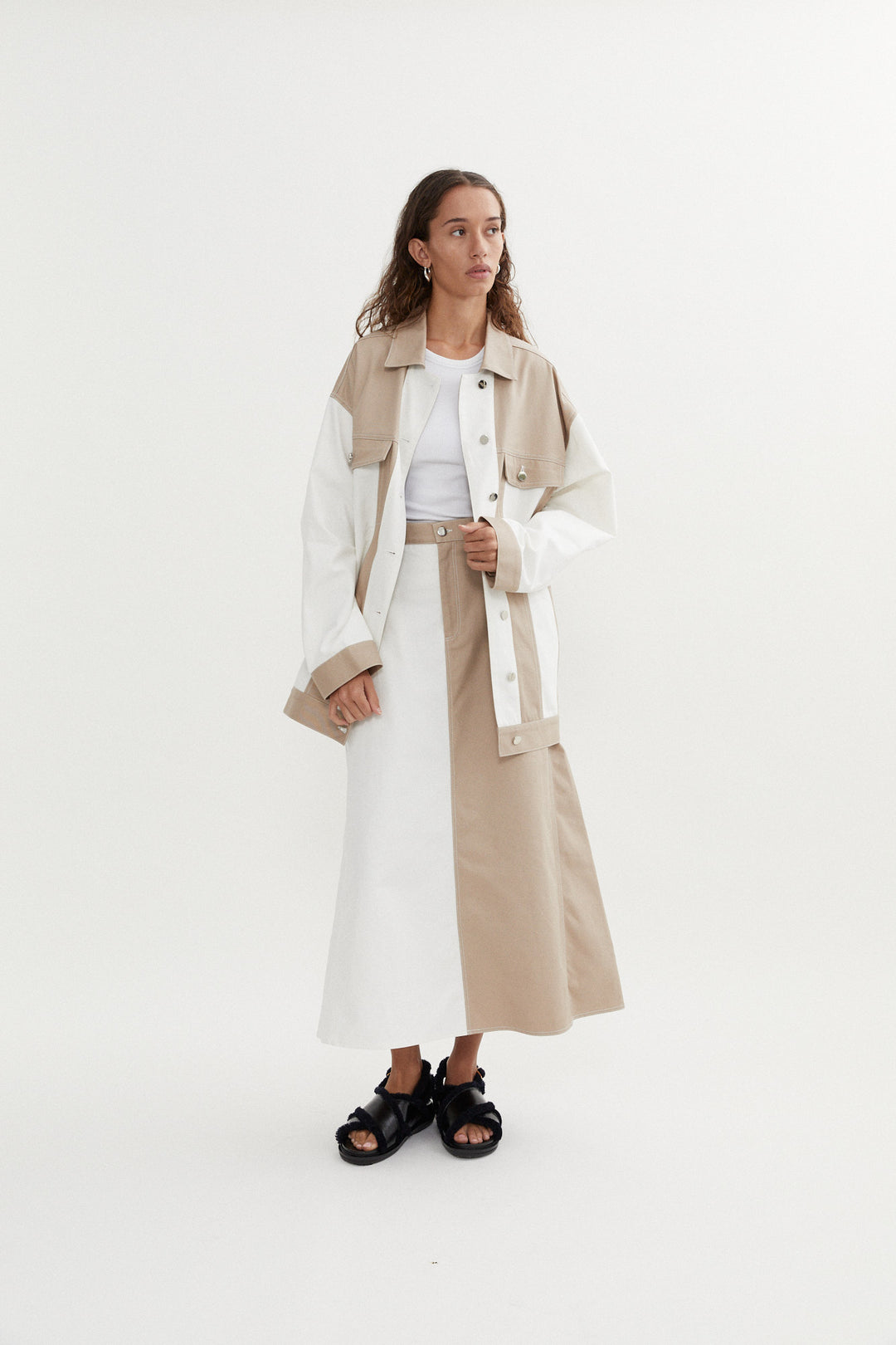 BLANCA Womens Quinn Jacket - Beige, WOMENS COATS & JACKETS, BLANCA, Elwood 101