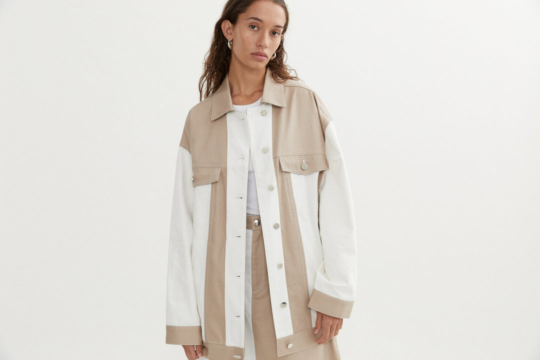 BLANCA Womens Quinn Jacket - Beige, WOMENS COATS & JACKETS, BLANCA, Elwood 101
