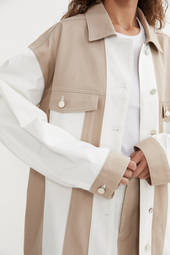 BLANCA Womens Quinn Jacket - Beige, WOMENS COATS & JACKETS, BLANCA, Elwood 101