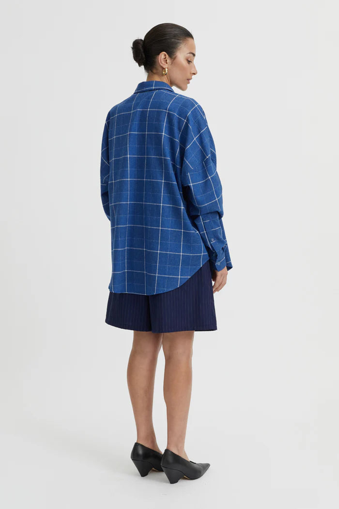 BLANCA Womens Bexley Shirt in Blue