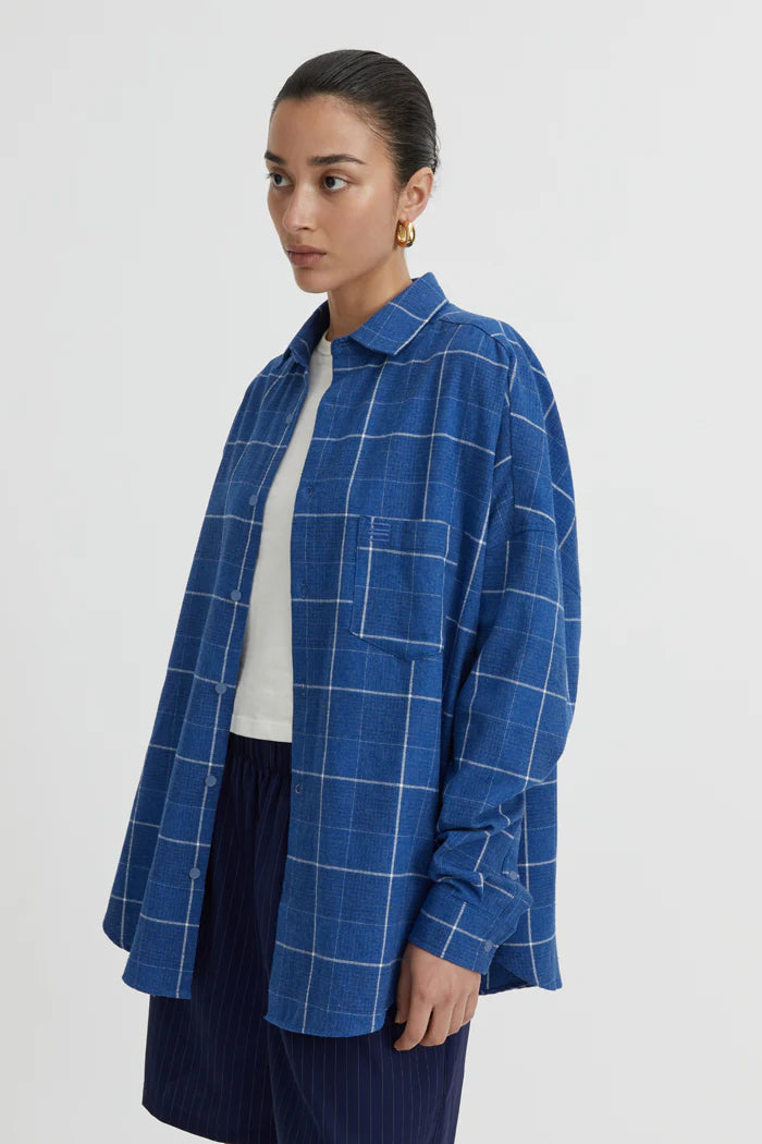 BLANCA Womens Bexley Shirt in Blue