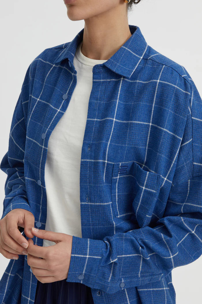 BLANCA Womens Bexley Shirt in Blue