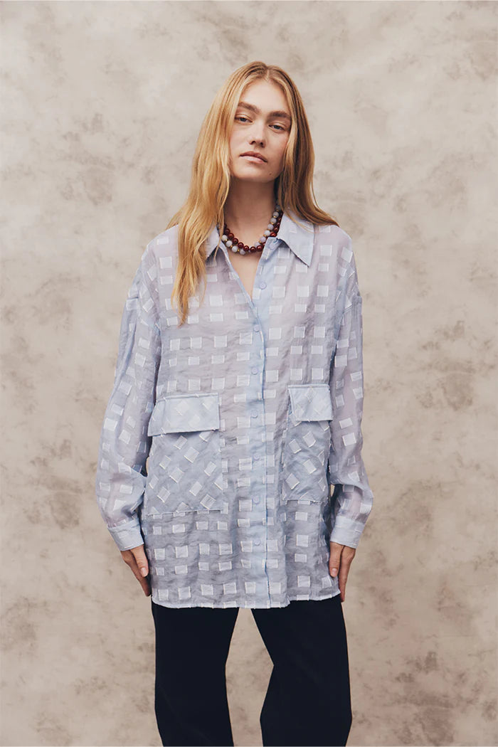 BLANCA Womens Knox Shirt Blue, WOMENS TOPS & SHIRTS, BLANCA, Elwood 101