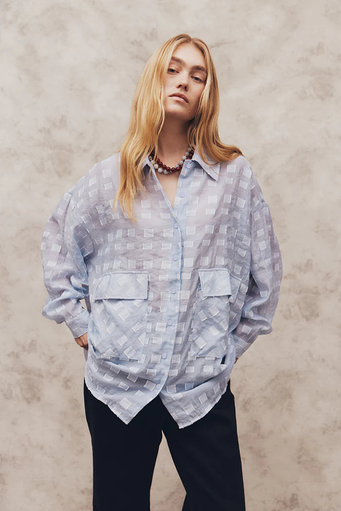 BLANCA Womens Knox Shirt Blue, WOMENS TOPS & SHIRTS, BLANCA, Elwood 101