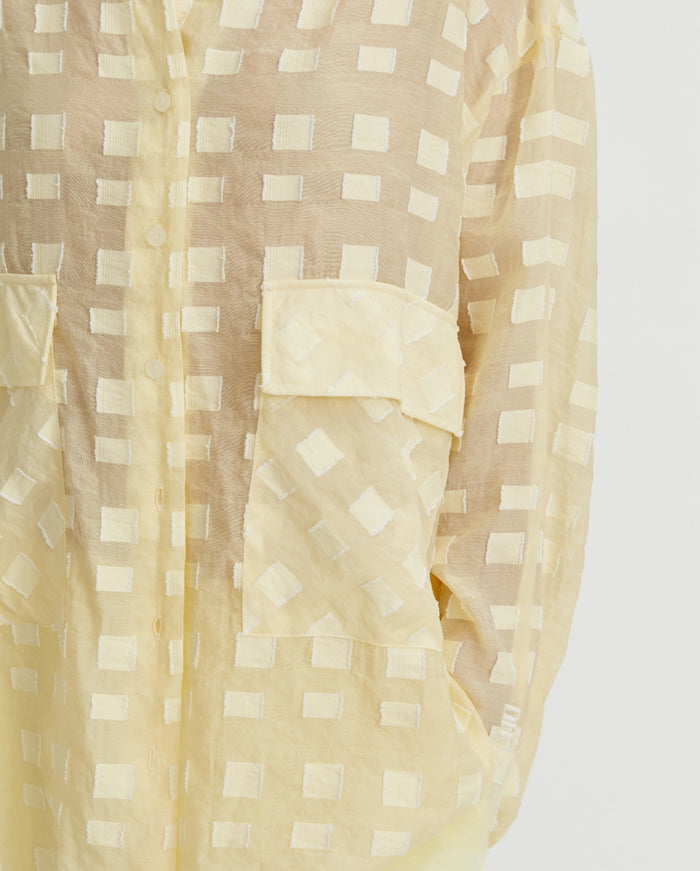 BLANCA Womens Knox Shirt in Butter