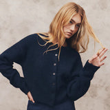 BLANCA Womens Marlo Cardigan Navy
