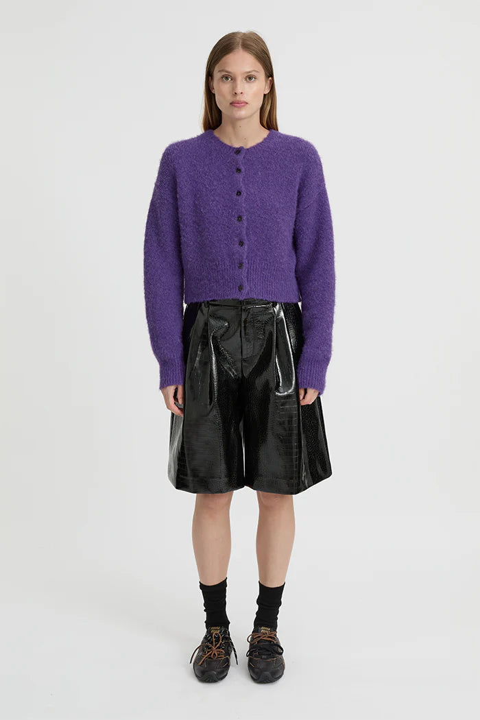 BLANCA Womens Marlo Cardigan Purple, WOMENS KNITS & SWEATERS, BLANCA, Elwood 101