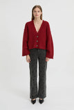 BLANCA Womens Pepa Cardigan Burgundy