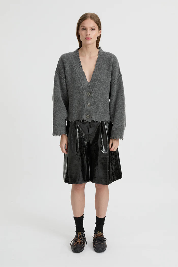 BLANCA Womens Pepa Cardigan Charcoal Grey, WOMENS KNITS & SWEATERS, BLANCA, Elwood 101