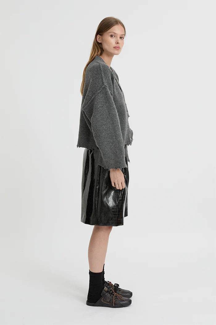 BLANCA Womens Pepa Cardigan Charcoal Grey, WOMENS KNITS & SWEATERS, BLANCA, Elwood 101