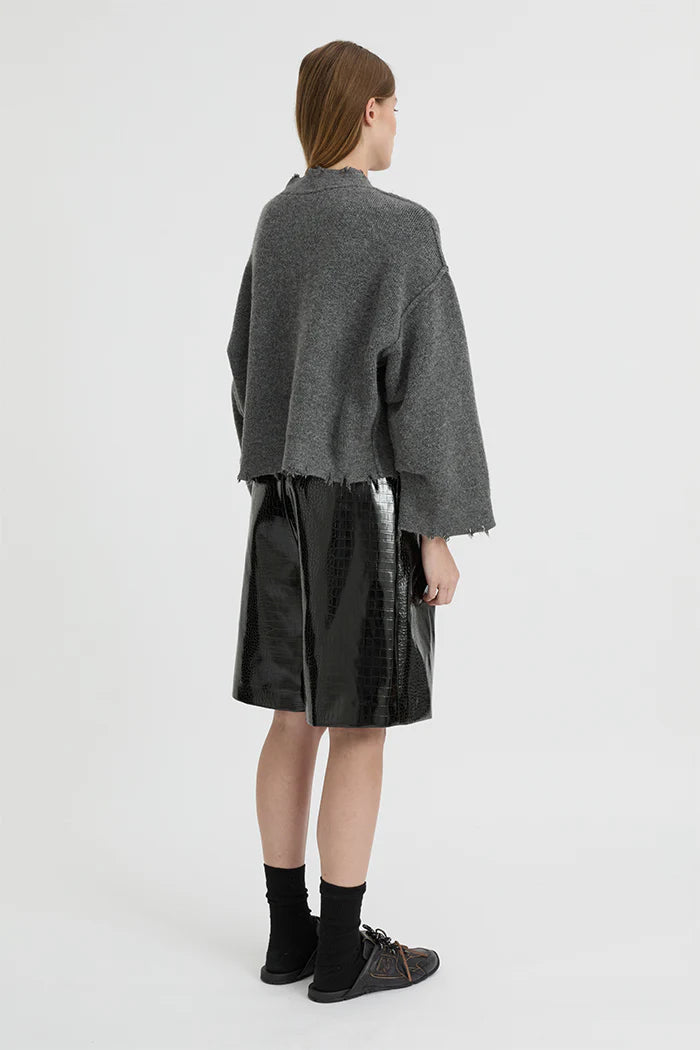 BLANCA Womens Pepa Cardigan Charcoal Grey, WOMENS KNITS & SWEATERS, BLANCA, Elwood 101