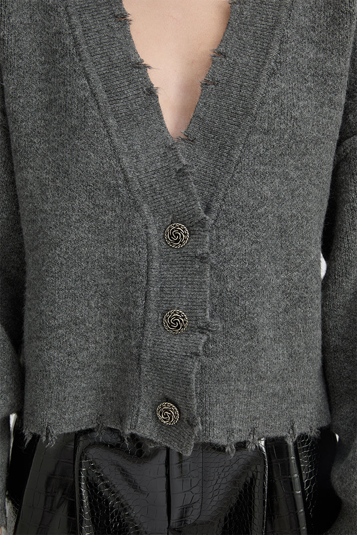 BLANCA Womens Pepa Cardigan Charcoal Grey, WOMENS KNITS & SWEATERS, BLANCA, Elwood 101