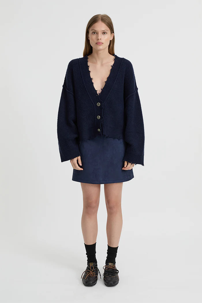 BLANCA Womens Pepa Cardigan Navy, WOMENS KNITS & SWEATERS, BLANCA, Elwood 101
