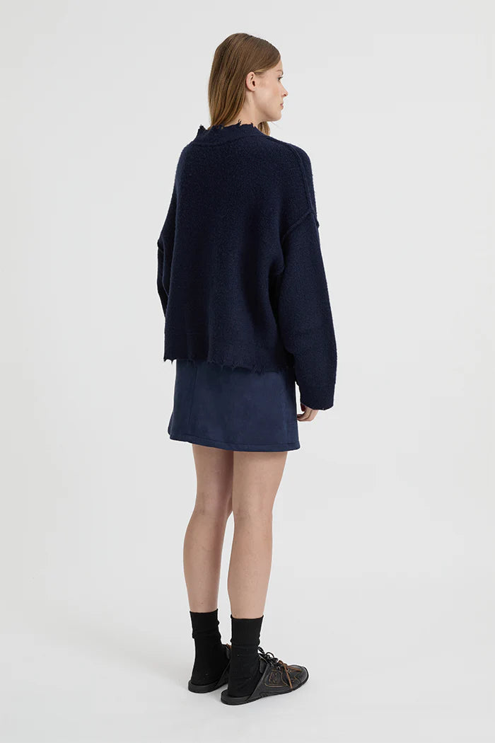 BLANCA Womens Pepa Cardigan Navy, WOMENS KNITS & SWEATERS, BLANCA, Elwood 101