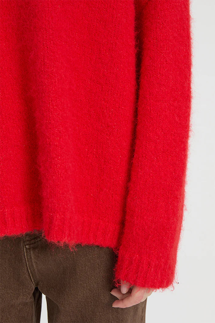 BLANCA Womens Rosmunda Sweater Red, WOMENS KNITS & SWEATERS, BLANCA, Elwood 101