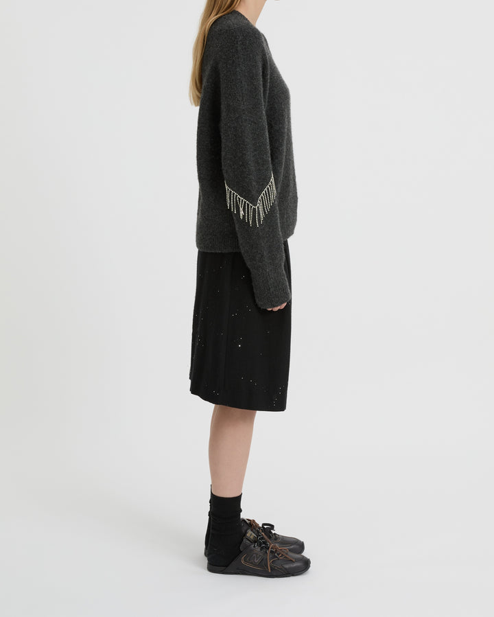 BLANCA Womens Felix Sweater Charcoal, WOMENS KNITS & SWEATERS, BLANCA, Elwood 101