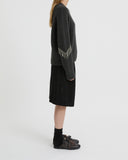 BLANCA Womens Felix Sweater Charcoal, WOMENS KNITS & SWEATERS, BLANCA, Elwood 101