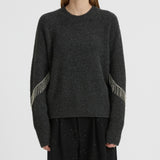 BLANCA Womens Felix Sweater Charcoal, WOMENS KNITS & SWEATERS, BLANCA, Elwood 101