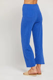 BY RIDLEY Womens Allyson Linen Pant - Royal Blue, WOMENS PANTS, BY RIDLEY, Elwood 101