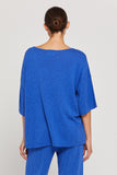 BY RIDLEY Womens Savannah Linen Top - Royal Blue, WOMENS TOPS & SHIRTS, BY RIDLEY, Elwood 101