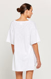 BY RIDLEY Womens Teresa Linen Top - White, WOMENS TOPS & SHIRTS, BY RIDLEY, Elwood 101