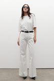 BAYSE BRAND Womens Jonas Boyfriend Tee - White, WOMENS TEES & TANKS, BAYSE BRAND, Elwood 101