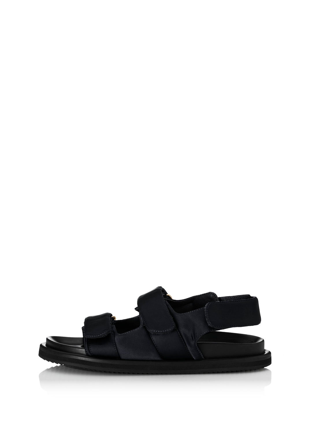 ALIAS MAE Womens Darcy Sandals - Black Satin, WOMENS SHOES, ALIAS MAE, Elwood 101
