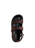 ALIAS MAE Womens Darcy Sandals - Choc Satin, WOMENS SHOES, ALIAS MAE, Elwood 101