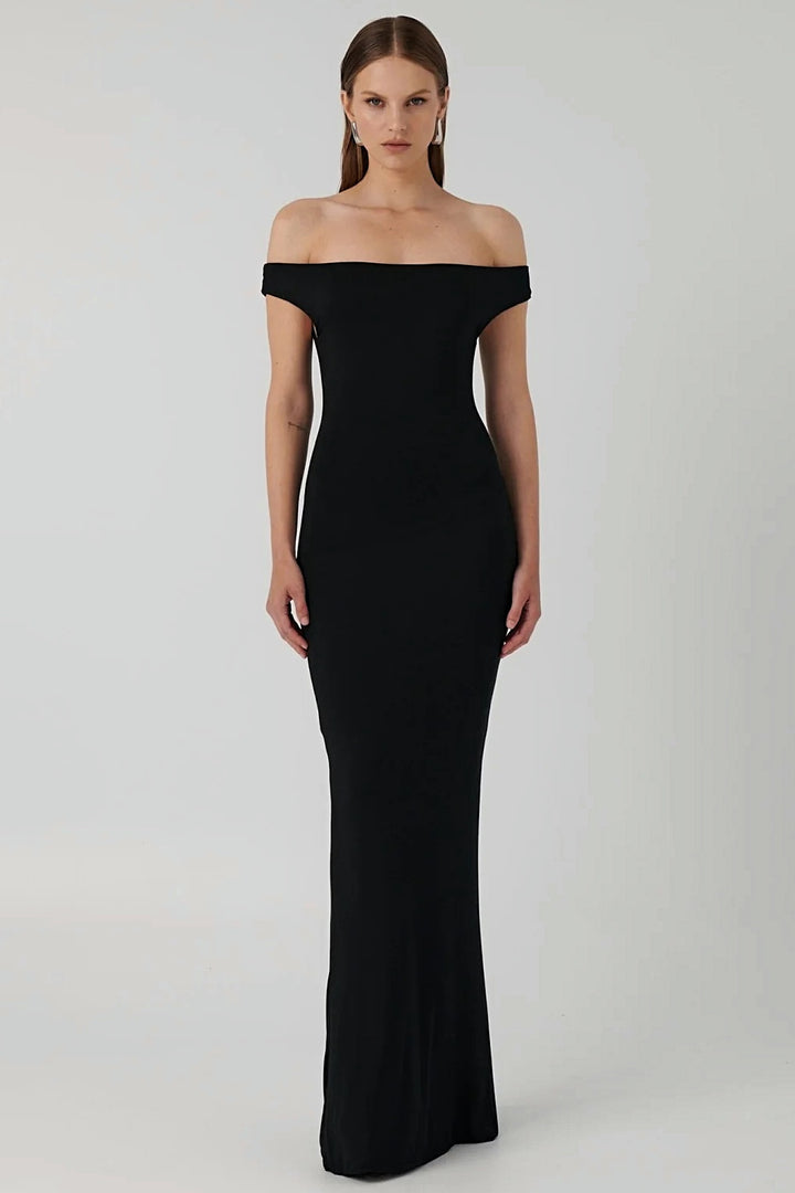 EFFIE KATS Womens Adalee Maxi Dress - Black, WOMENS DRESSES, EFFIE KATS, Elwood 101