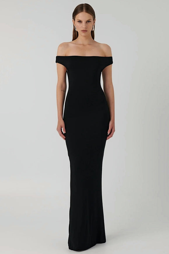 EFFIE KATS Womens Adalee Maxi Dress - Black, WOMENS DRESSES, EFFIE KATS, Elwood 101