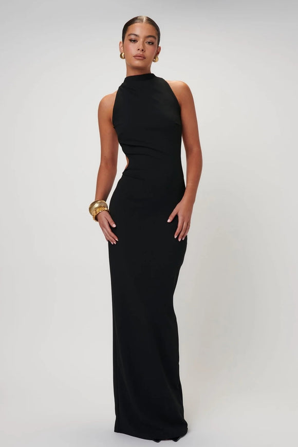EFFIE KATS Womens Ambre Gown - Black, WOMENS DRESSES, EFFIE KATS, Elwood 101