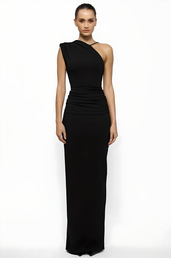EFFIE KATS Womens Greer Gown Black
