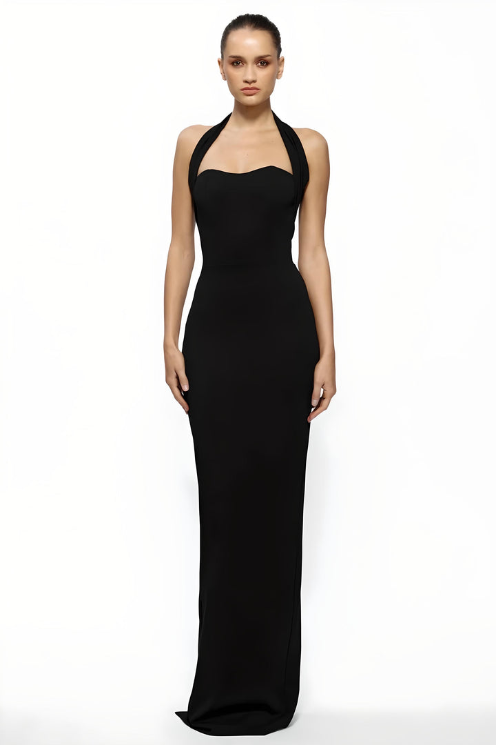EFFIE KATS Womens Marian Gown Black, WOMENS DRESSES, EFFIE KATS, Elwood 101