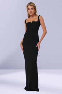 EFFIE KATS Womens Natalya Gown - Black, WOMENS DRESSES, EFFIE KATS, Elwood 101