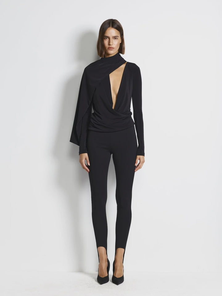 EFFIE KATS Womens Spencer Pant in Black