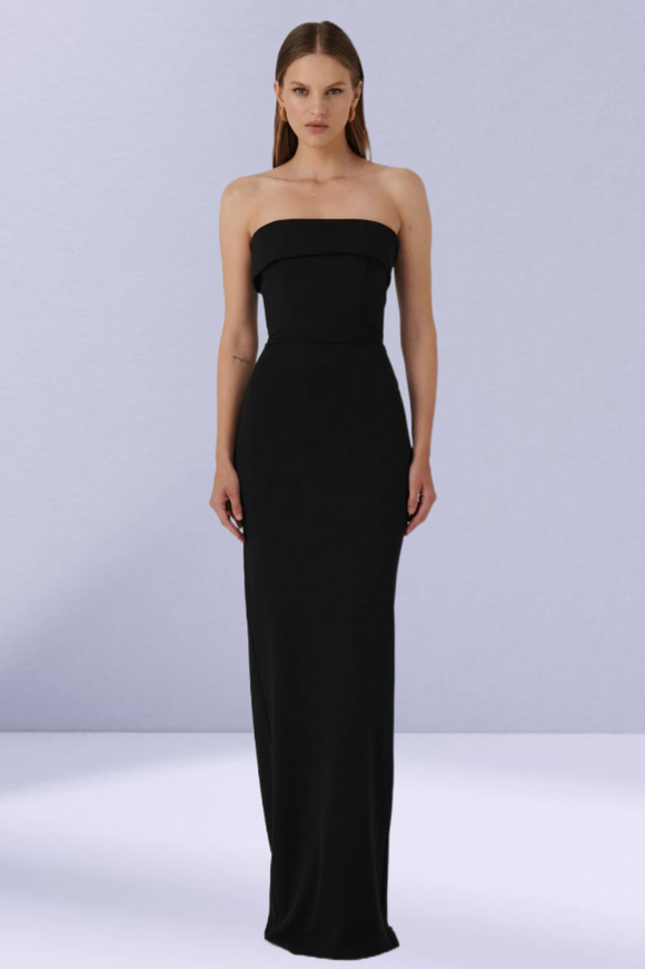 EFFIE KATS Womens Monroe Gown - Black, WOMENS DRESSES, EFFIE KATS, Elwood 101