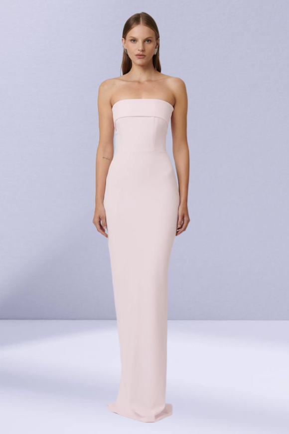 EFFIE KATS Womens Monroe Gown - Ice Pink