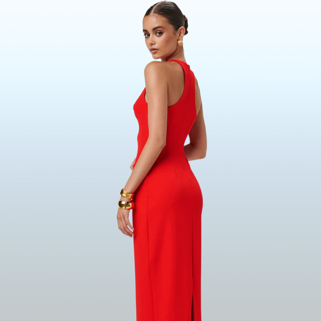EFFIE KATS Womens Eiza Gown - Red, WOMENS DRESSES, EFFIE KATS, Elwood 101