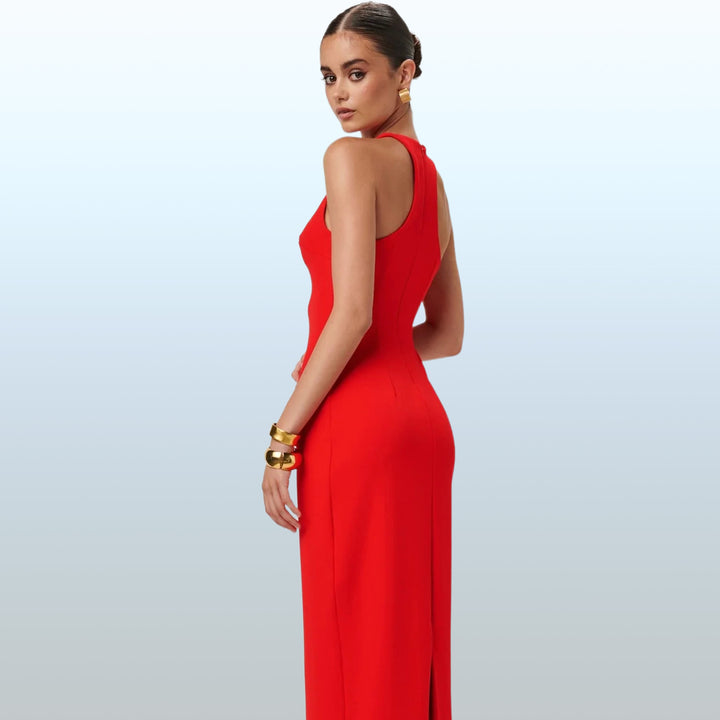 EFFIE KATS Womens Eiza Gown - Red, WOMENS DRESSES, EFFIE KATS, Elwood 101