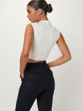 EFFIE KATS Womens Kira Top - White, WOMENS TOPS & SHIRTS, EFFIE KATS, Elwood 101