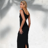 EFFIE KATS Womens Natalya Gown - Black, WOMENS DRESSES, EFFIE KATS, Elwood 101