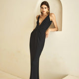 EFFIE KATS Womens Rosie Maxi Dress - Black, WOMENS DRESSES, EFFIE KATS, Elwood 101