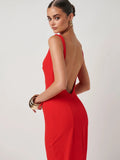 EFFIE KATS Womens Verona Gown - Red, WOMENS DRESSES, EFFIE KATS, Elwood 101