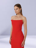 EFFIE KATS Womens Danna Dress - Cherry Red, WOMENS DRESSES, EFFIE KATS, Elwood 101