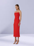 EFFIE KATS Womens Danna Dress - Cherry Red, WOMENS DRESSES, EFFIE KATS, Elwood 101
