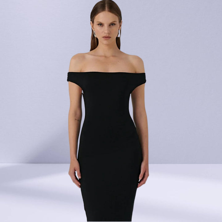 EFFIE KATS Womens Adalee Maxi Dress - Black, WOMENS DRESSES, EFFIE KATS, Elwood 101