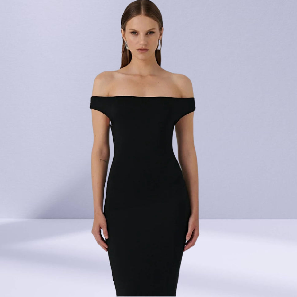 EFFIE KATS Womens Adalee Maxi Dress - Black  Elwood 101