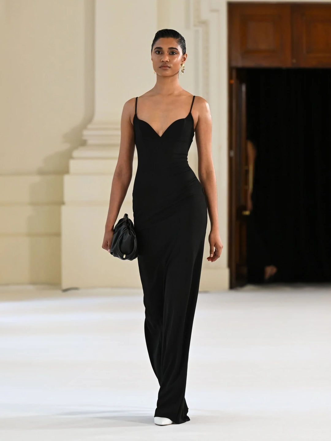 EFFIE KATS Womens Azura Gown in Black